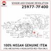 25977-7F400-NISSAN-GENUINE-REVOLUTION-ENGINE-SENSOR-259777F400