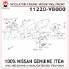 11220-VB000-NISSAN-GENUINE-FRONT-ENGINE-MOUNTING-INSULATOR-11220VB000