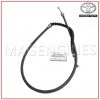 46410-35230 TOYOTA GENUINE CABLE ASSY, PARKING BRAKE