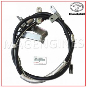 46410-60860 TOYOTA GENUINE CABLE ASSY, PARKING BRAKE, NO.1