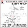 52380-45030 TOYOTA GENUINE REAR DIFFERENTIAL SUPPORT, NO.1 5238045030