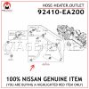 92410-EA200-NISSAN-GENUINE-HEATER-OUTLET-HOSE-PIPE-92410EA200