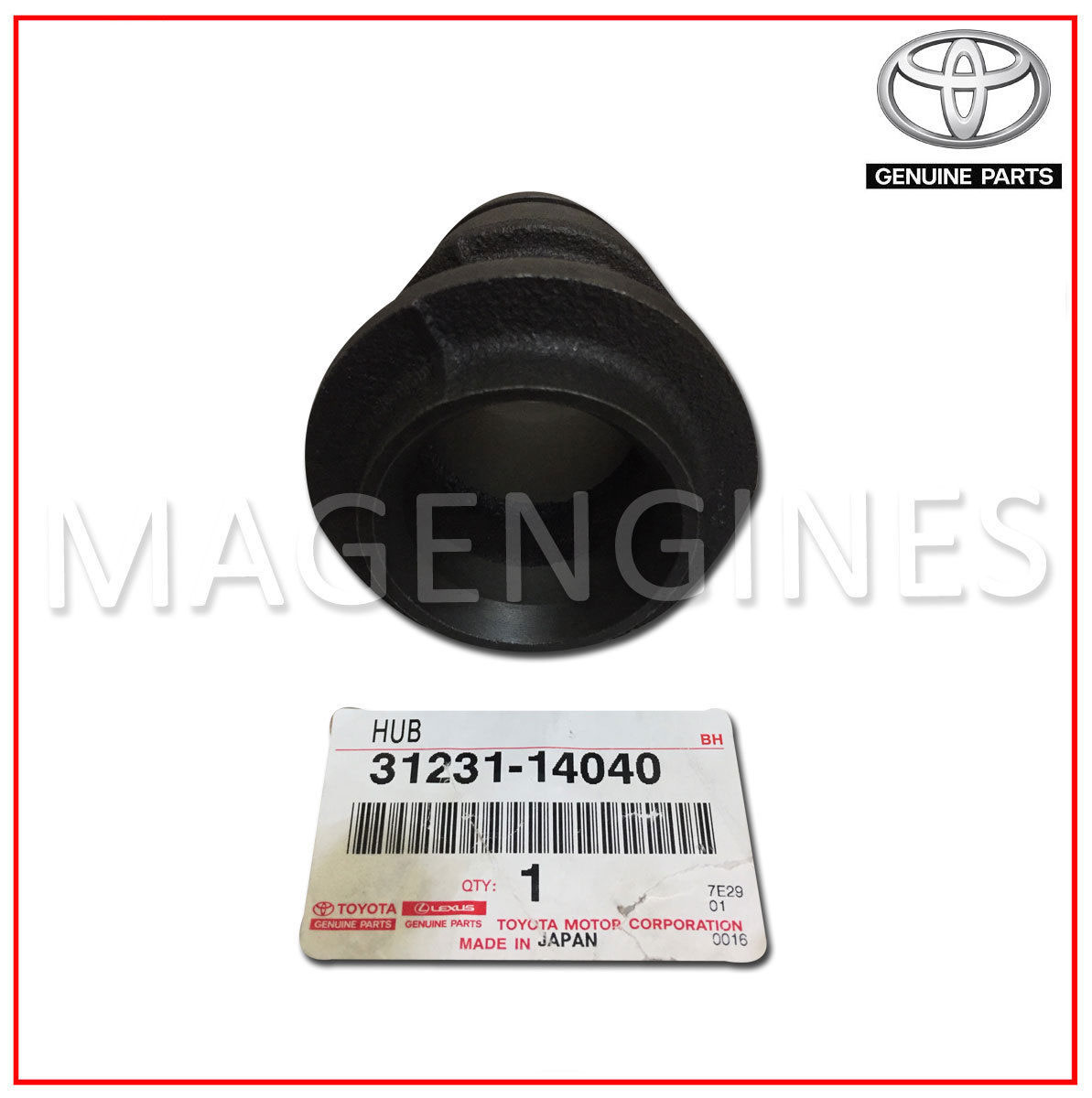 Gear 41331-14040 Genuine Toyota Parts Differential S 