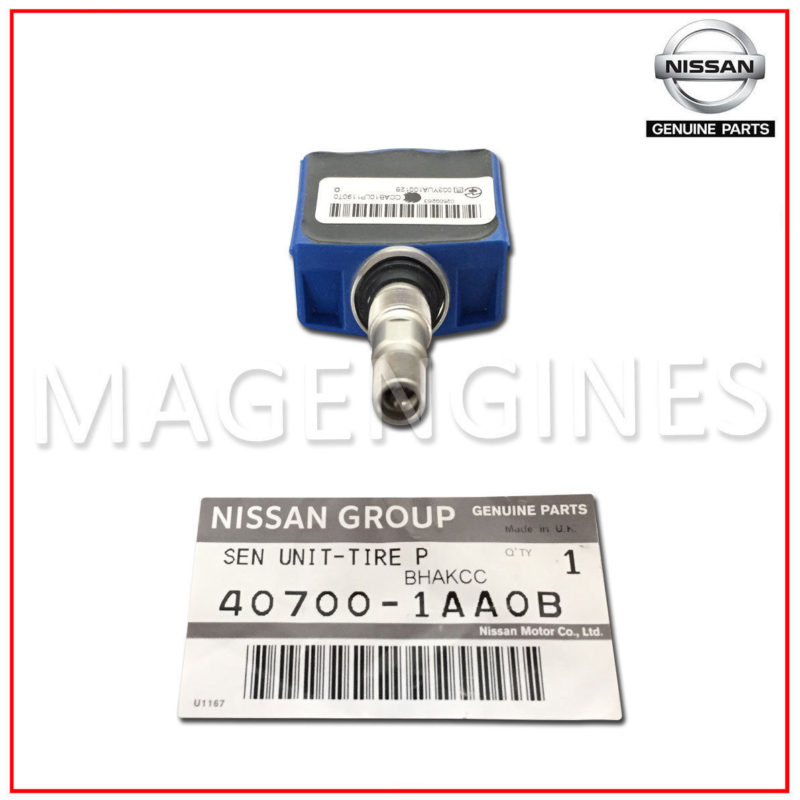 TPMS Reifendrucksensor & Service Kit Passend für Nissan Infiniti 40700-1AA0B