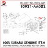 10921-AA002 SUBARU GENUINE OIL CONTROL VALVE ASSY