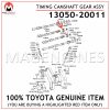 13050-20011 TOYOTA GENUINE TIMING CAMSHAFT GEAR ASSY 1305020011
