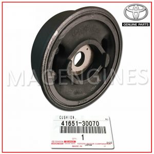 41651-30070 TOYOTA GENUINE REAR DIFFERENTIAL MOUNT CUSHION, NO.2