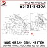 65401-8H30A-NISSAN-GENUINE-HOOD-HINGE-ASSY,-LH-654018H30A