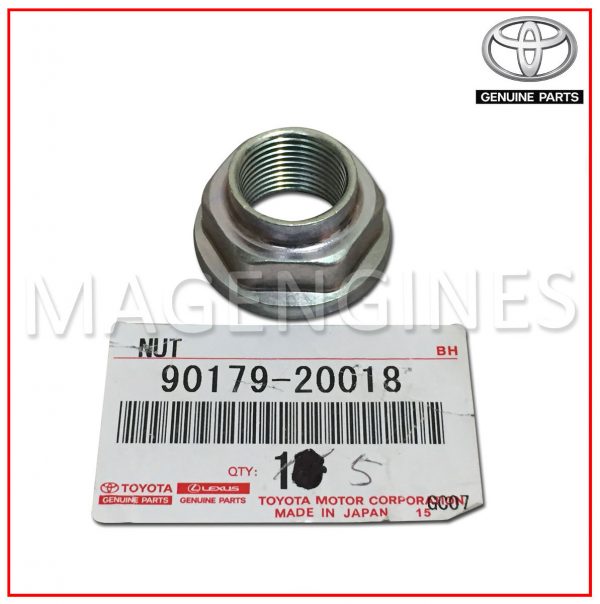 NUT (FOR DRIVE PINION) TOYOTA GENUINE 90179-20018