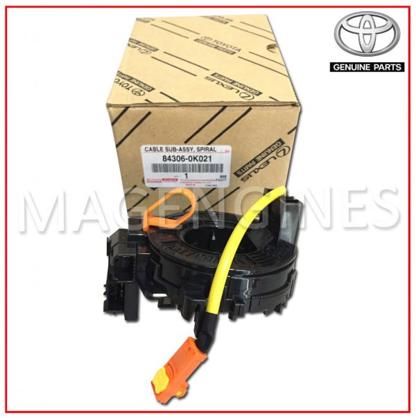 84306-0K021 TOYOTA GENUINE SPIRAL CABLE SUB-ASSY