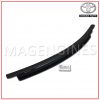 REMOVABLE ROOF MOULDING, LH TOYOTA GENUINE 63218-14020-C0