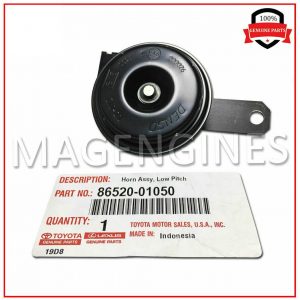86520-01050 TOYOTA GENUINE LOW PITCHED HORN ASSY