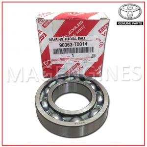 90363-T0014 TOYOTA GENUINE BEARING (FOR FRONT DIFFERENTIAL SIDE GEAR SHAFT RH)