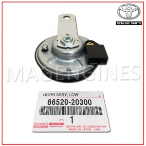 86520-20300 TOYOTA GENUINE LOW PITCHED HORN ASSY