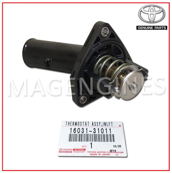 16031-31011 TOYOTA GENUINE ENGINE THERMOSTAT WITH HOUSING.1