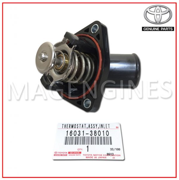 16031-38010 TOYOTA GENUINE WATER INLET SUB-ASSY, WTHERMOSTAT.1