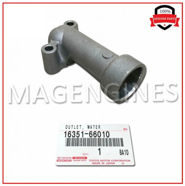 16351-66010 TOYOTA GENUINE WATER BY-PASS OUTLET
