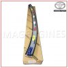 75503-35061-A0 TOYOTA GENUINE FRONT WINDSHIELD UPPER REVEAL MOULDING