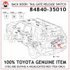 84840-35010-TOYOTA-GENUINE-BACK-DOOR-TAIL-GATE-RELEASE-SWITCH-8484035010