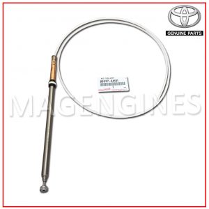 86337-24181 TOYOTA GENUINE ANTENNA ROD WITH DRIVE CABLE.1