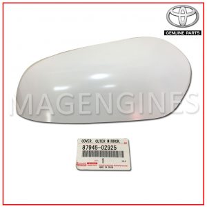 87945-02925 TOYOTA GENUINE OUTER MIRROR COVER, LH.1