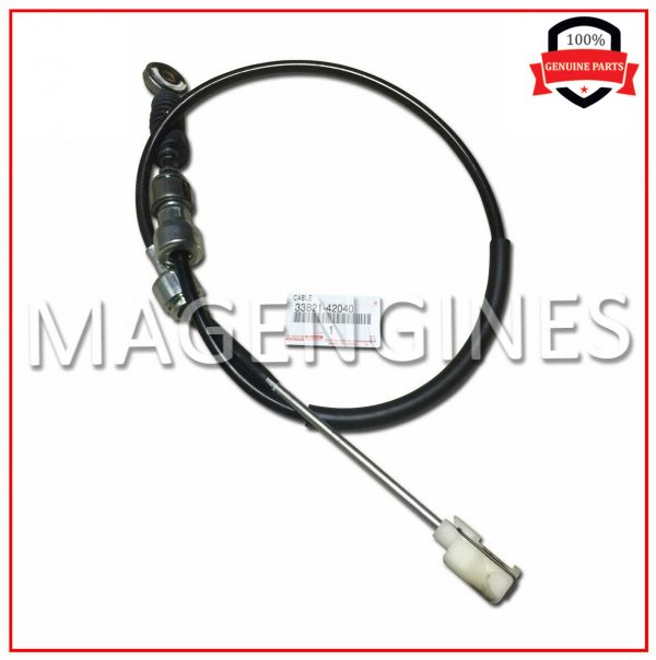 33821-42040 TOYOTA GENUINE TRANSMISSION CONTROL SHIFT CABLE (FOR FLOOR SHIFT)