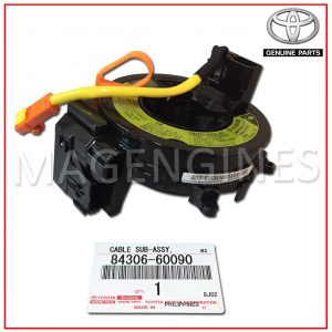 84306-60090 TOYOTA GENUINE SPIRAL CABLE SUB-ASSY