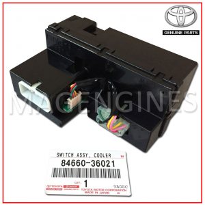 84660-36021 TOYOTA GENUINE COOLER CONTROL SWITCH ASSY