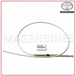 86337-33230 TOYOTA GENUINE SEALED W/CABLE ROD & PIPE