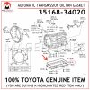35168-34020 TOYOTA GENUINE AUTOMATIC TRANSMISSION OIL PAN GASKET 3516834020