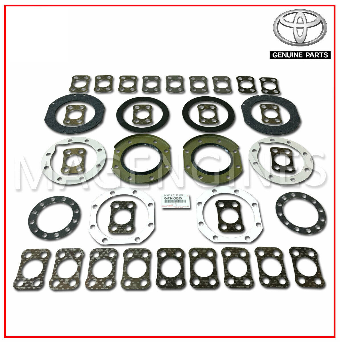 Gasket Kit 04434-60012 Genuine Toyota Parts 