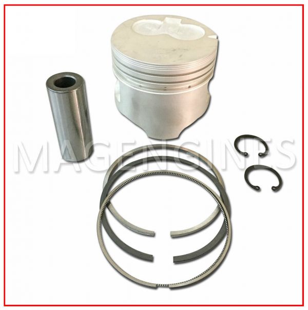 PISTON WITH PIN & RING 3L 1.00 SIZE 2.8 LTR