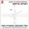 20910-2FU01 HYUNDAI GENUINE GASKET KIT D4HA 2.0 LTR
