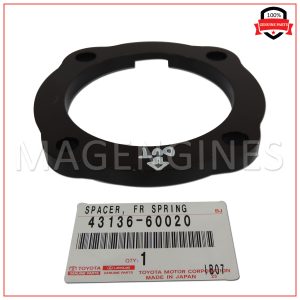 43136-60020 TOYOTA GENUINE SPACER, FRONT SPRING