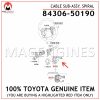 84306-50190 TOYOTA GENUINE SPIRAL CABLE SUB-ASSY 8430650190