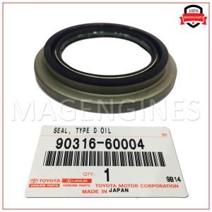90316-60004 TOYOTA GENUINE SEAL, OIL (FOR STEERING KNUCKLE), RH/LH