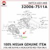 32006-7S11A-NISSAN-GENUINE-SWITCH-ASSY-4WD