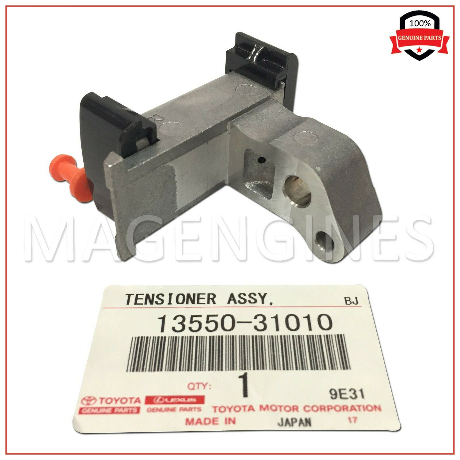 13550-31010 TOYOTA GENUINE TENSIONER ASSY, CHAIN, NO.2 1355031010 – Mag  Engines