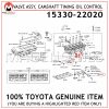 15330-22020 TOYOTA GENUINE VALVE ASSY, CAMSHAFT TIMING OIL CONTROL 1533022020