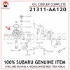 21311-AA120-SUBARU-GENUINE-OIL-COOLER-COMPLETE-21311AA120