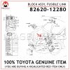 82620-12280 TOYOTA GENUINE BLOCK ASSY, FUSIBLE LINK 8262012280