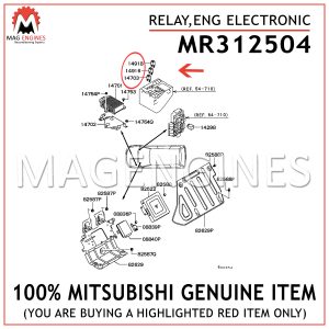 MR312504-MITSUBISHI-GENUINE-RELAY,ENG-ELECTRONIC.jpg