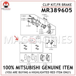 MR389605-MITSUBISHI-GENUINE-CLIP-KIT,FR-BRAKE.jpg