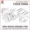 13028-ZS00A-NISSAN-GENUINE-CHAIN-TIMING,CAMSHAFT-13028ZS00A