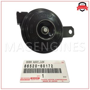 86520-60172 TOYOTA GENUINE HORN ASSY LOW