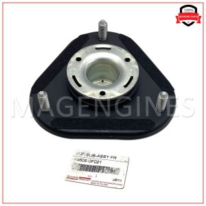 48609-0F021 TOYOTA GENUINE SUPPORT SUB-ASSY, FRONT SUSPENSION, RHLH 486090F021