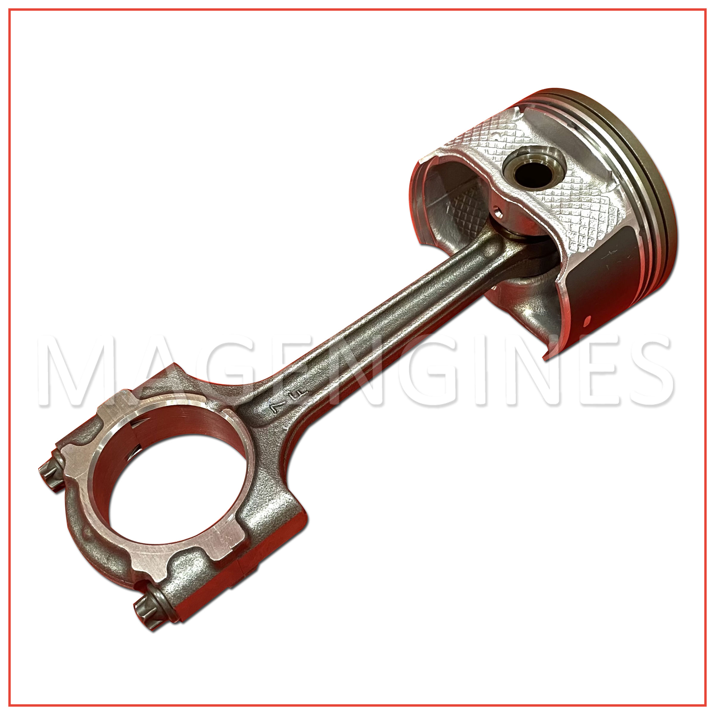 67F104 PISTON WITH CONNECTING ROD STANDARD SIZE 2003 MAZDA 6 2.3 