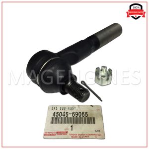  45045-69065 TOYOTA GENUINE END SUB-ASSY, STEERING RELAY ROD, LH 4504569065