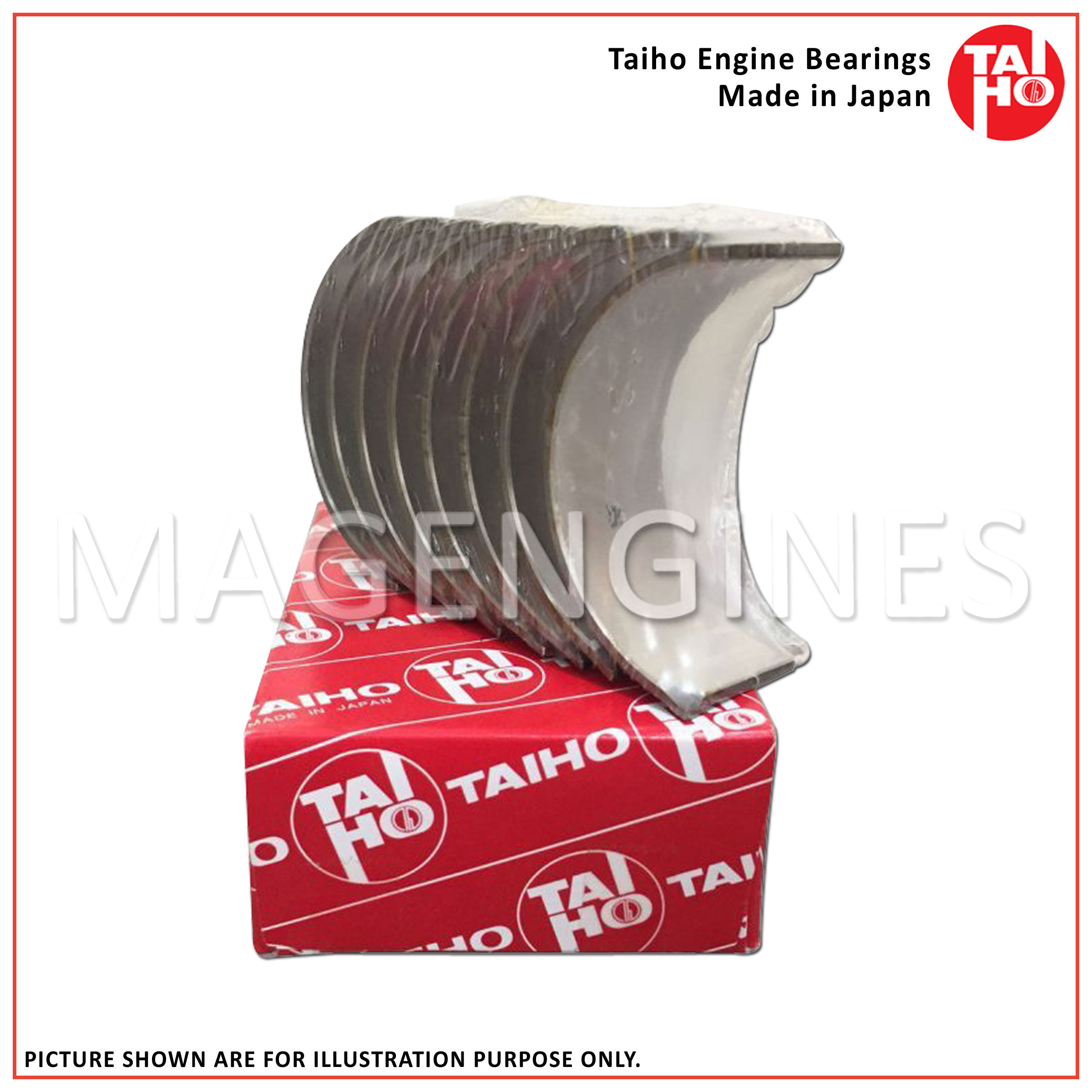 Genuine Toyota 13041-16090-01 Connecting Rod Bearing 