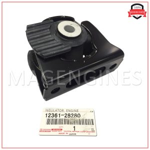 12361-28280 TOYOTA GENUINE INSULATOR, ENGINE MOUNTING, FRONT (FOR TRANSVERSE ENGINE)